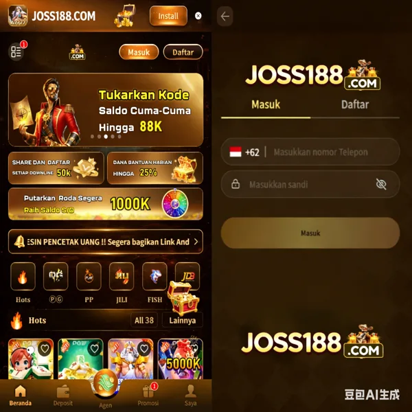 JOSS188 2026 Slot Gacor RTP Tinggi